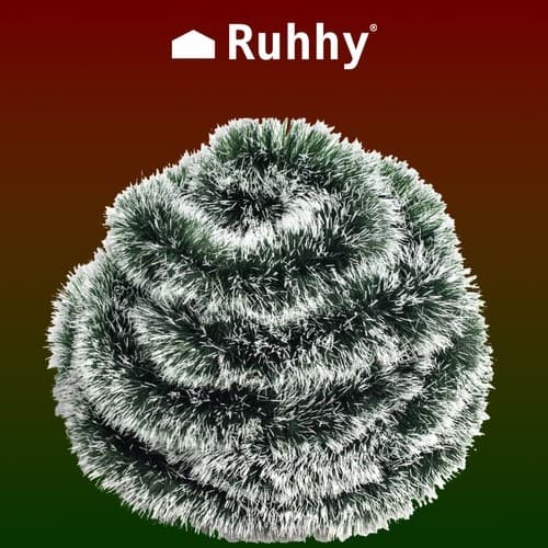 Juletrepynt Frostet - 6m