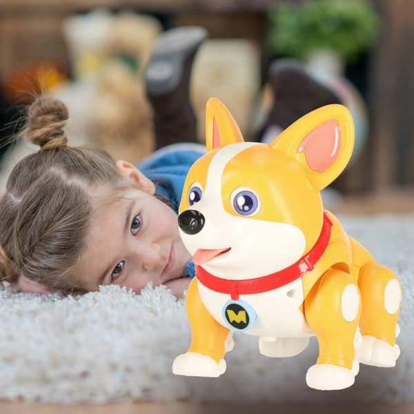 Interaktiivinen Corgi, jossa on valaisevat korvat