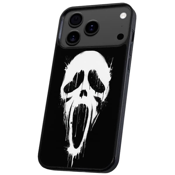 iPhone 17 / 18 Pro Max - Skal/Mobilskal Scream Ghostface