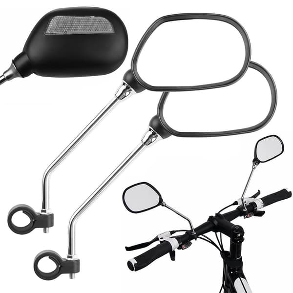 Cykelbakspejle 2-pak - Til 20-25 mm styr