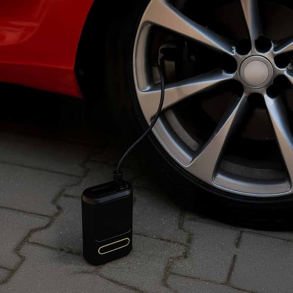 Elektrisk cykelpump bil powerbank USB