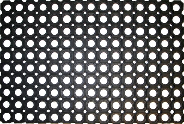 Dørmatte gummiring 60×80 cm stor
