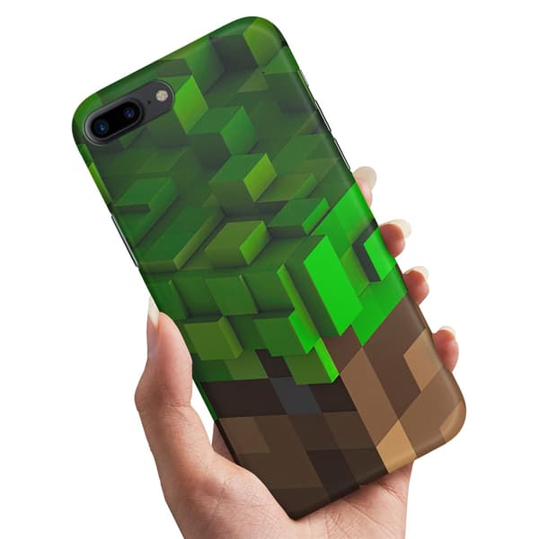 Deksel / Mobildeksel til iPhone 7 / 8 Plus - Minecraft