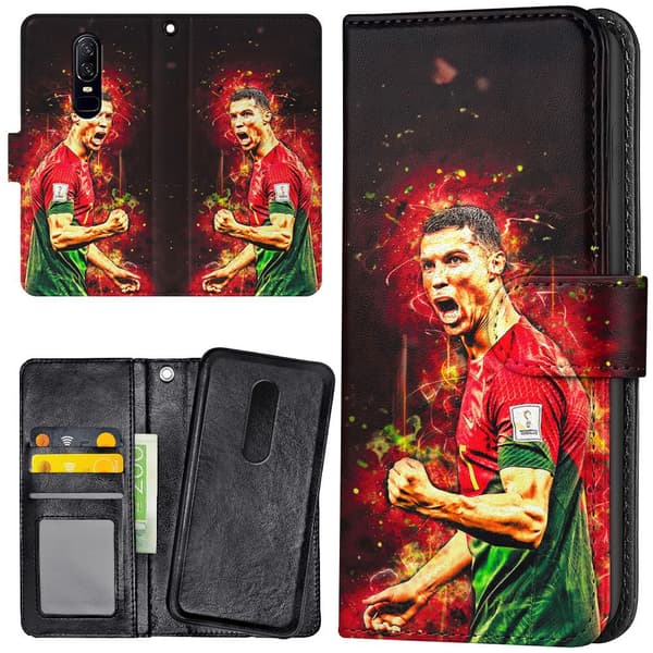 OnePlus 7 - Lommebok Deksel Ronaldo
