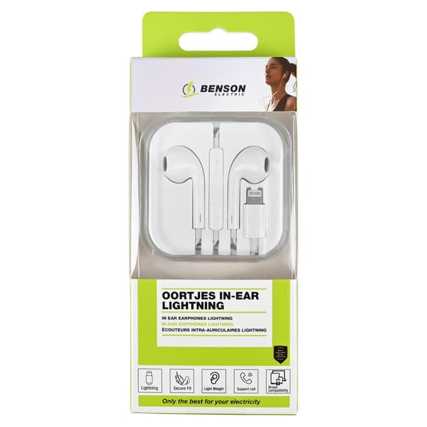 In-ear-hodetelefoner Lightning