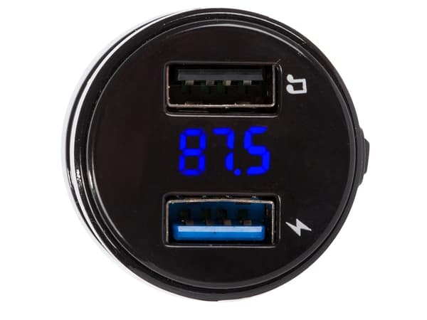 FM-sender mp3 bluetooth lader 2x usb audio billader