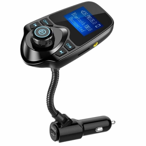 Bluetooth FM-sender & MP3 med USB & Svarfunksjon - Til Bil