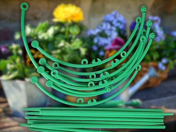 Plantestøttering - 3-rings bue til potteplanter
