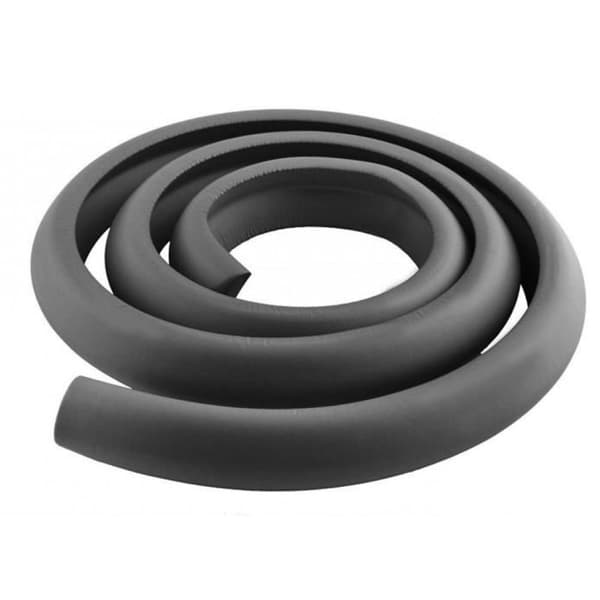 4m Hjørnebeskyttelse / Kantbeskyttelse – Klippbart - 2-Pack (Svart)