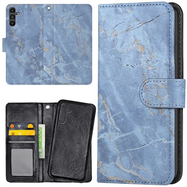 Samsung Galaxy S26 Plus - Lommebok Deksel Marmor