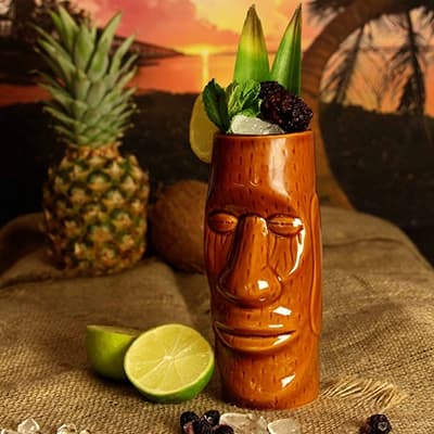 Tiki Påskeø-Glas 40 cl Brun