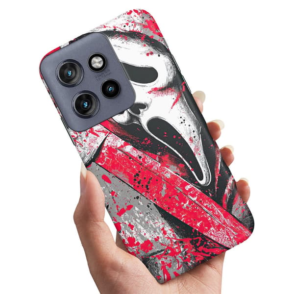Deksel / Mobildeksel til Motorola Edge 50 Neo - Scream Ghostface