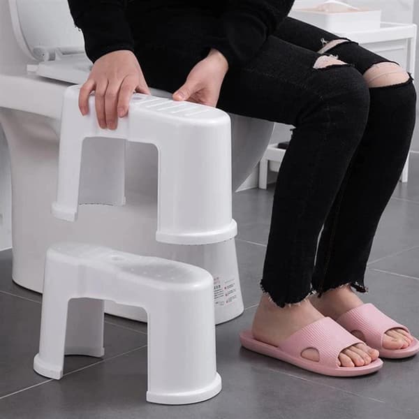 Toiletpall 2-dele - Ved træg mave - Squatty Potty