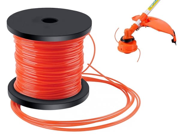 Trimmertråd 2,4 mm - Stjärnformad, 100 m