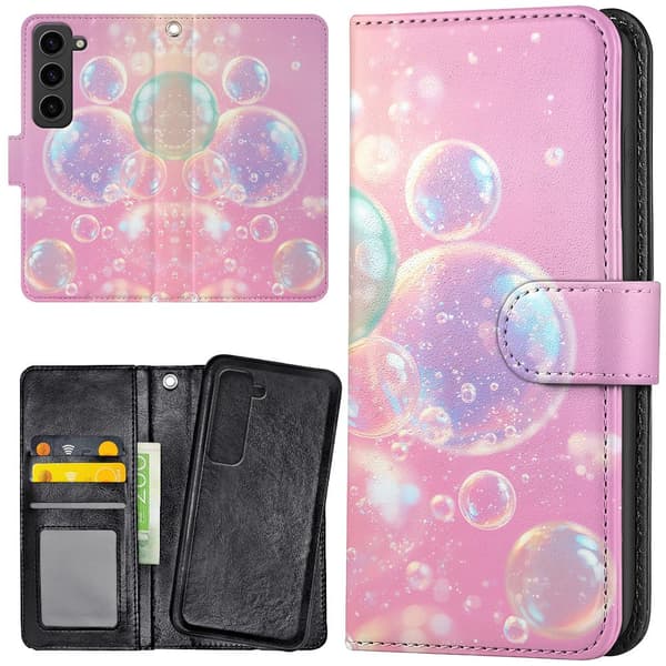 Samsung Galaxy S23 - Lommebok Deksel Bubbles