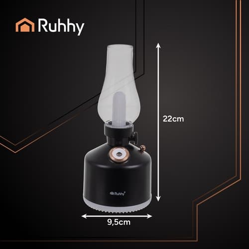 Luftfugter natlampe - LED-lys og aromadiffuser