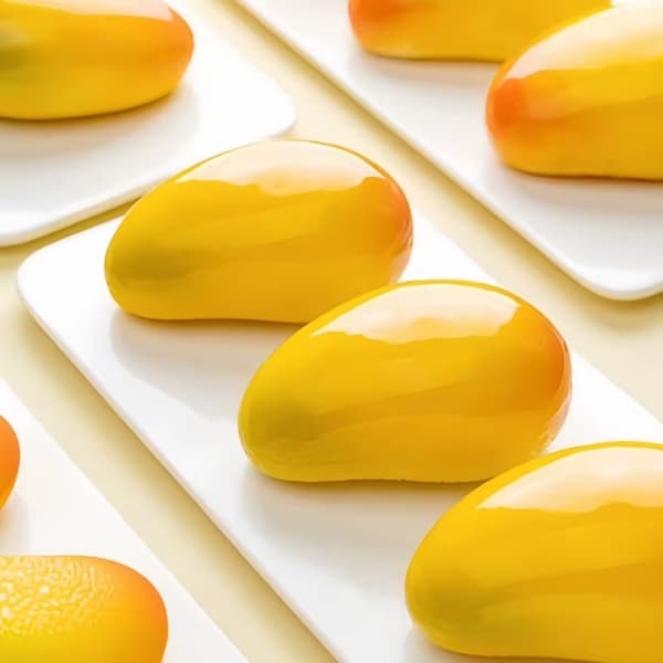 Silikonform for desserter og sjokolade - Lemon