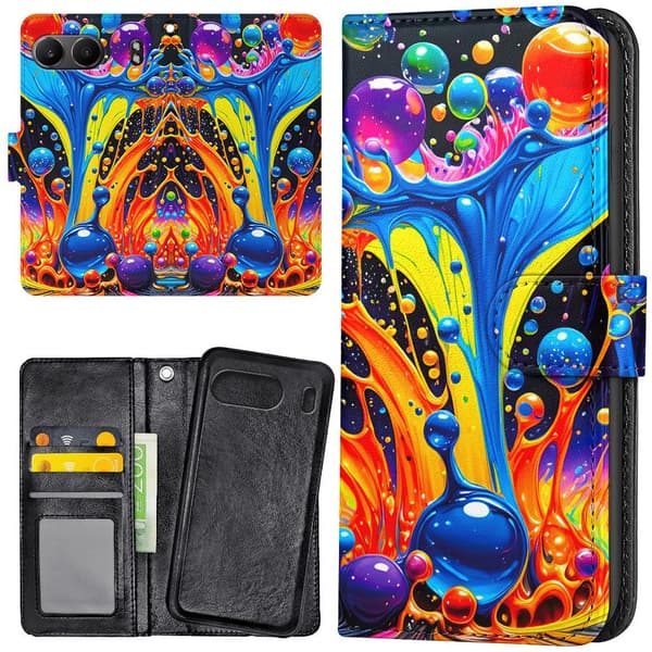 OnePlus Nord 4 - Lommebok Deksel Abstract