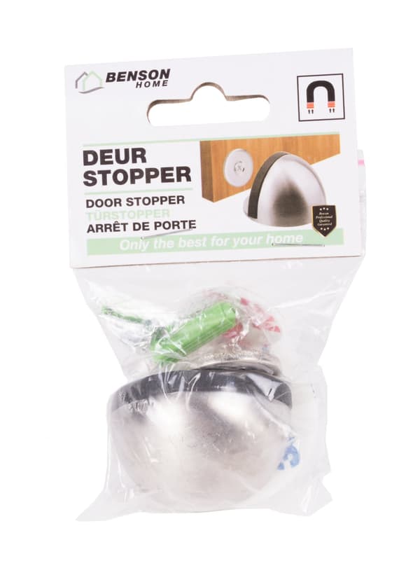 Dørstopper magnetisk rustfrit stål