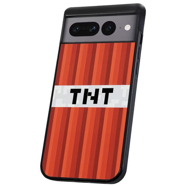 Google Pixel 7A - Deksel/Mobildeksel Minecraft TNT