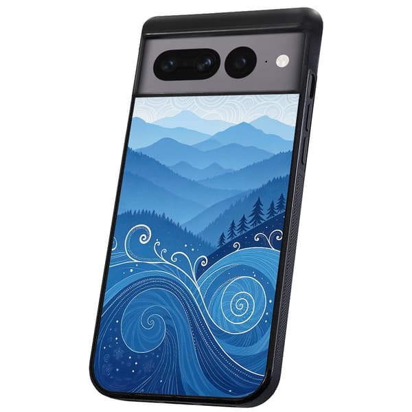 Google Pixel 7 Pro - Deksel/Mobildeksel Blue Hills