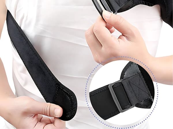 Olkatuki USB - Lämmitettävä suoja 3 tilaa
