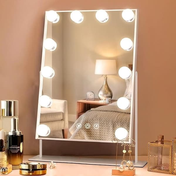 Sminkspegel med LED Belysning och Touchfunktion – 41 x 30 cm