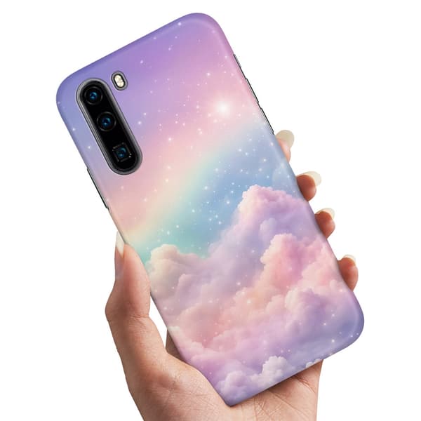 Deksel / Mobildeksel til OnePlus Nord - Rainbow Clouds