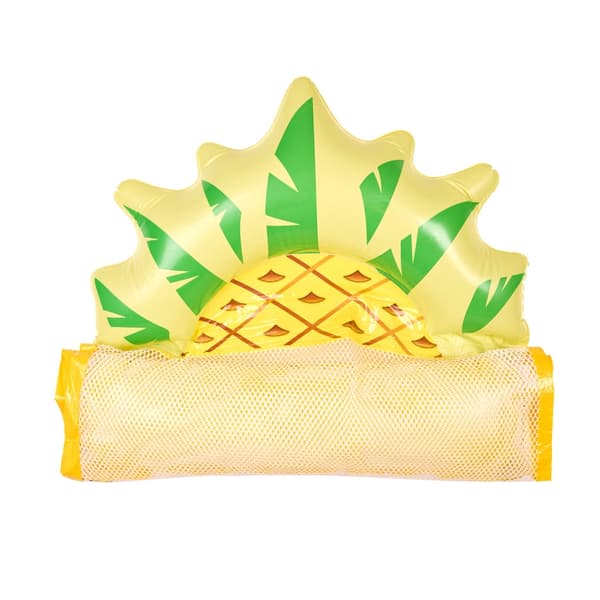 Poolmadrass med Nät - Pineapple