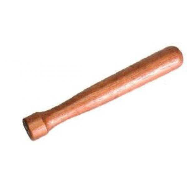 Mørk Træmuddler - 20 cm