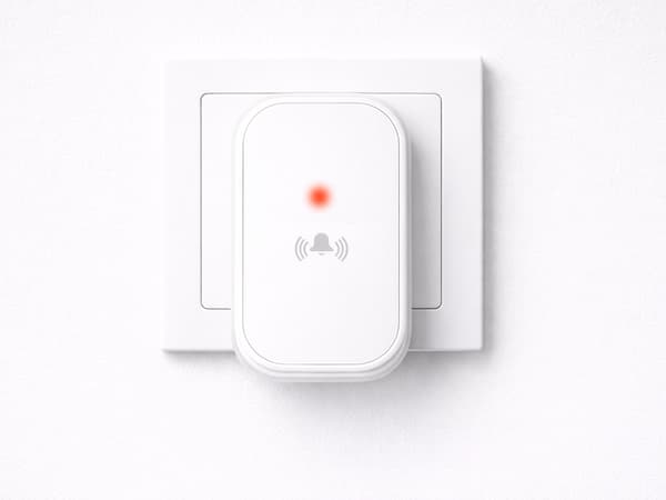 Trådlös dörrklocka kinetisk 130 m IP68