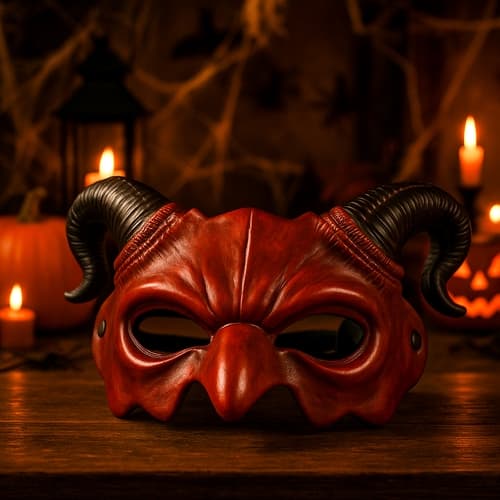 Djevelmaske - Halloween