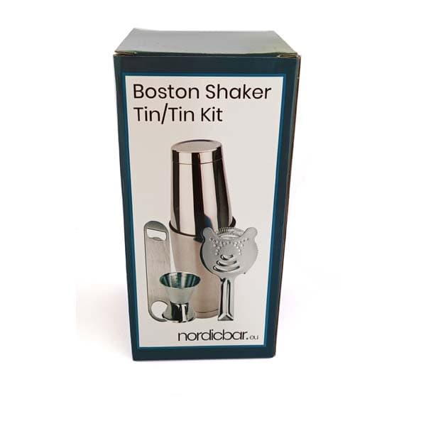 Boston Shaker Set i Rostfritt Stål
