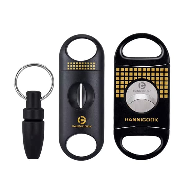 Cigarrkit / Cigarrset i Presentbox – Askkopp, V-Cut & Cigarrverktyg