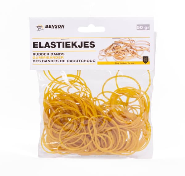 Gummiband 50 g natur