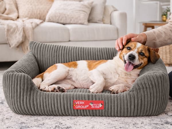 Hunde- og kattseng liten sklisikker