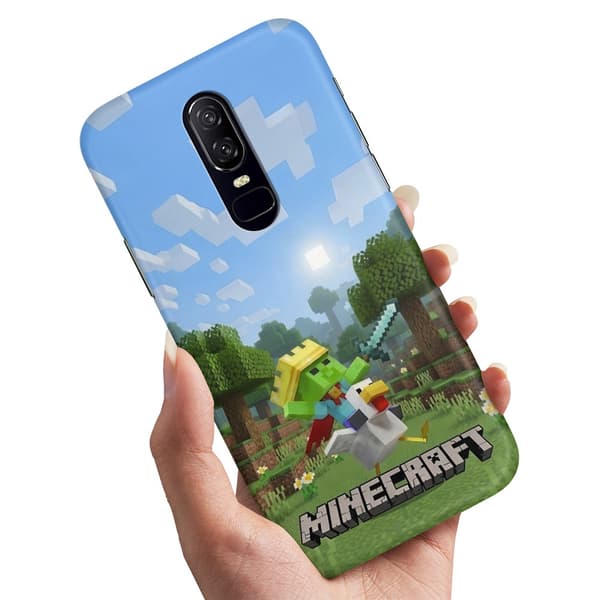 Deksel / Mobildeksel til OnePlus 7 Pro - Minecraft