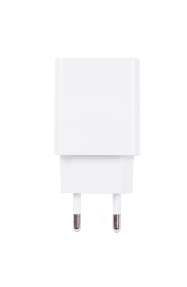 USB-A oplader 2A hvid