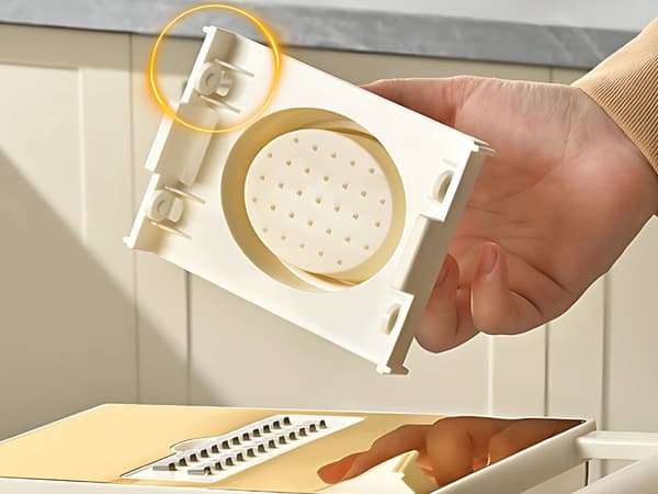 Grönsaksrivare 6-blad - Multifunktionell handskärare