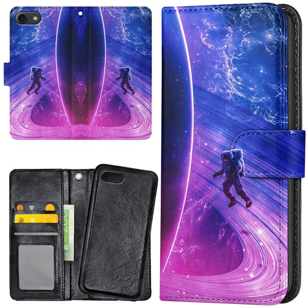 iPhone 16e/17e - Lommebok Deksel Space