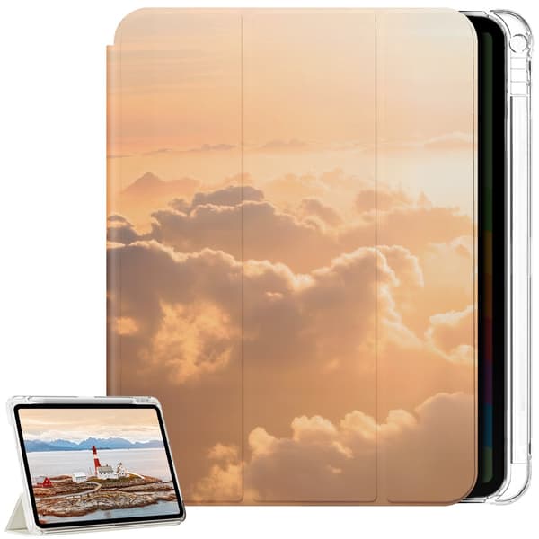 Cover til iPad 10th gen / iPad (A16) - A14/A16 - 2022/2025 - 10.9"/11" - Clouds