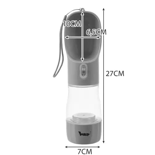 Koiran vesipullo / Koirapullo - 200ml