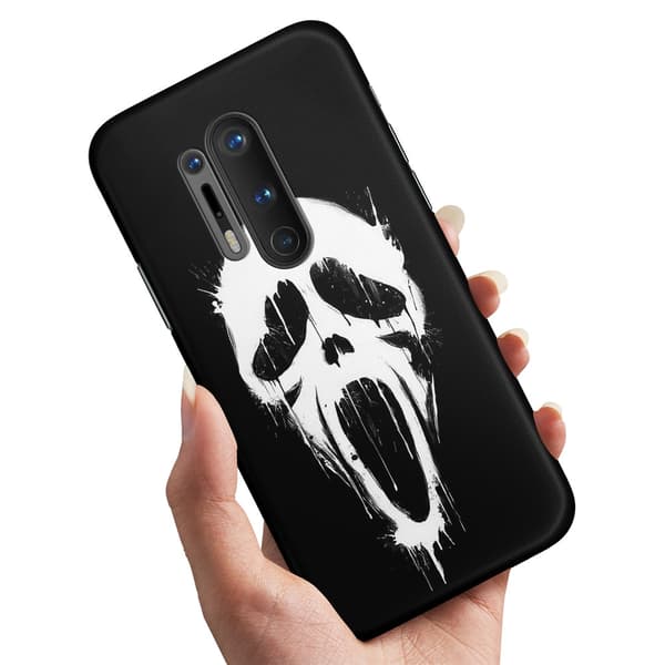 Deksel / Mobildeksel til OnePlus 8 Pro - Scream Ghostface