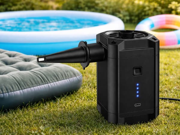 Elektrisk pump batteridriven 3 munstycken LED