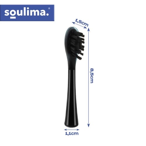 Tannbørstehode for Soulima X800 - 2-pakning