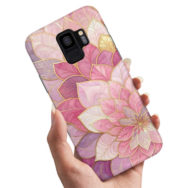 Deksel / Mobildeksel til Samsung Galaxy S9 - Flower