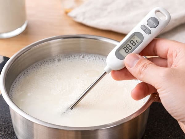 Digital kökstermometer med sond LCD