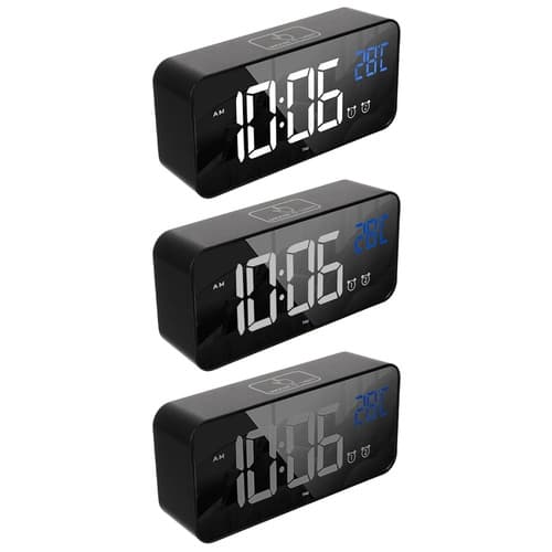 Digital Vekkerklokke Bluetooth - Termometer & musikk