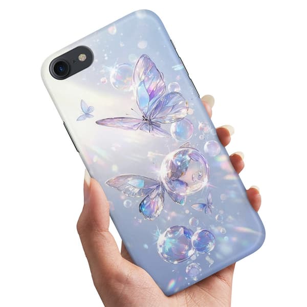 Deksel / Mobildeksel til iPhone 5 / 5S / SE - Butterflies