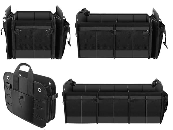 Bagageorganisator bil foldbar med stropper